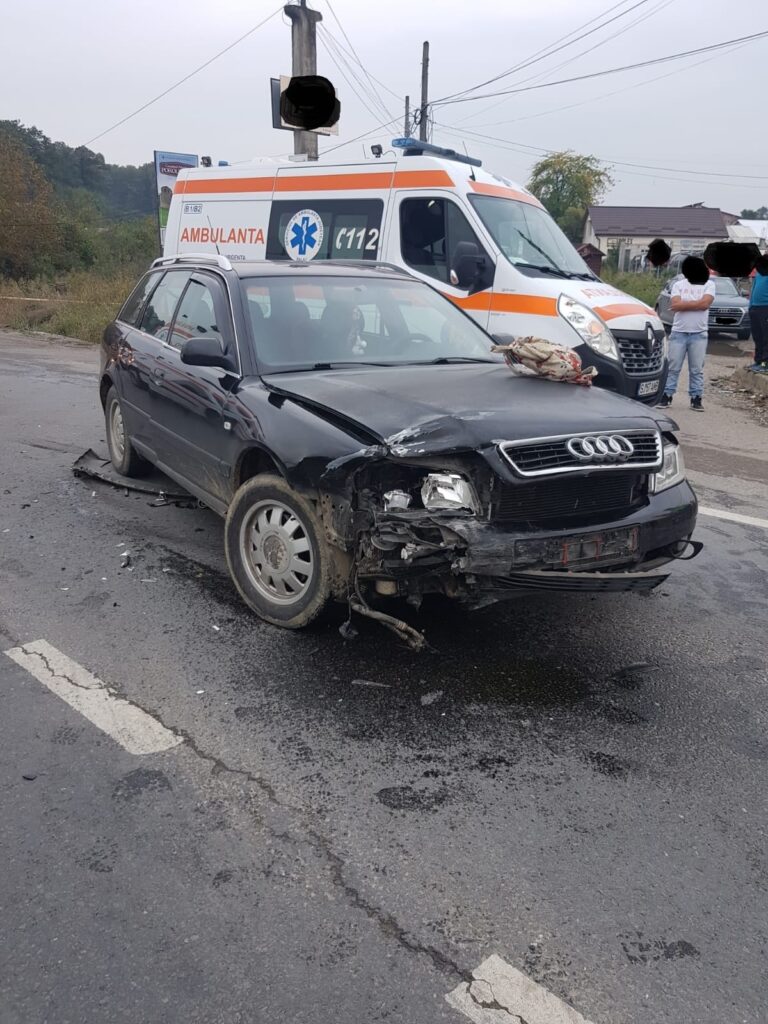 Update: Accident cu victime pe DN1H, la ieșire din Zalău