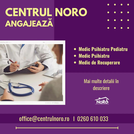 Centrul NoRo din Zalău caută trei medici