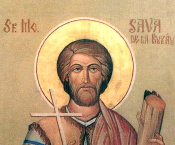Sfântul Sava, cel supranumit “copilul bătrân”, sărbătorit în fiecare an.