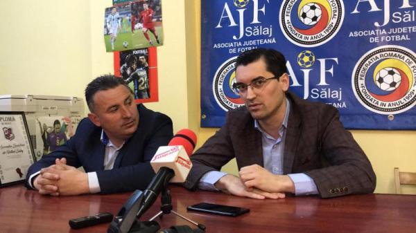Conducerea AJF Salaj il felicita  pe Razvan Burleanu pentru noul  mandat la sefia Federatiei de Fotbal