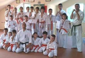Opt karateka de la CS Murmidon Zalău, pe podium la Naționalele de Karate Kyokushinkai Tradițional